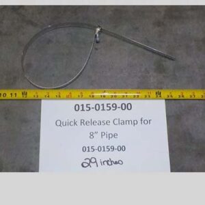 015-0159-00 - Quick Release Clamp for 8" Pipe