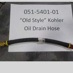 051-5401-01 - "OLD STYLE" Kohler Oil Drain Hose