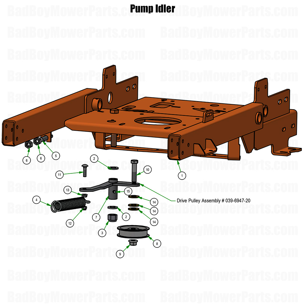 2026 Revolt 36 Pump Idler Part Diagram