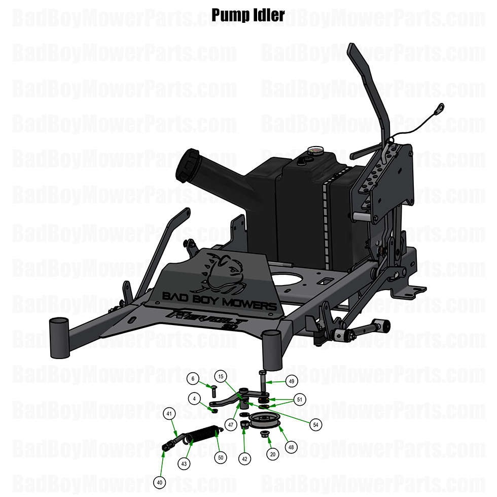 2026 Revolt SD Pump Idler Part Diagram