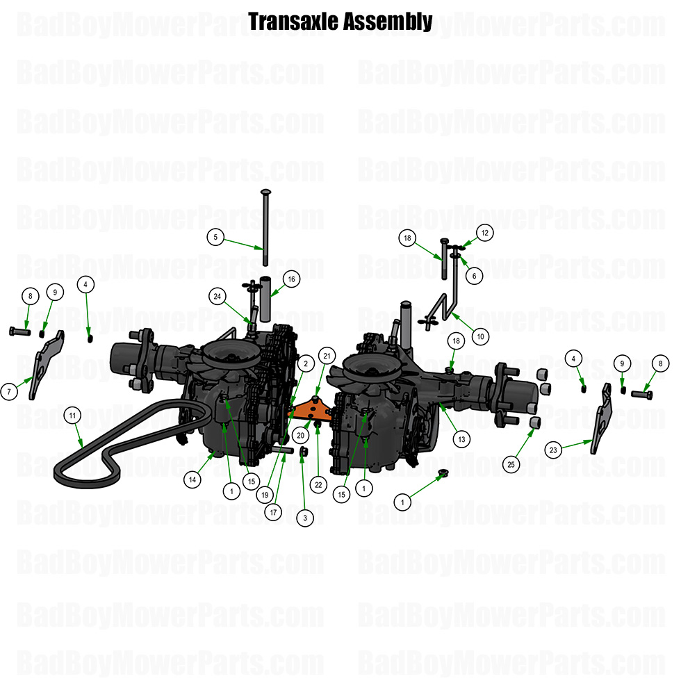 2026 Revolt SD Transaxle Assembly Part Diagram