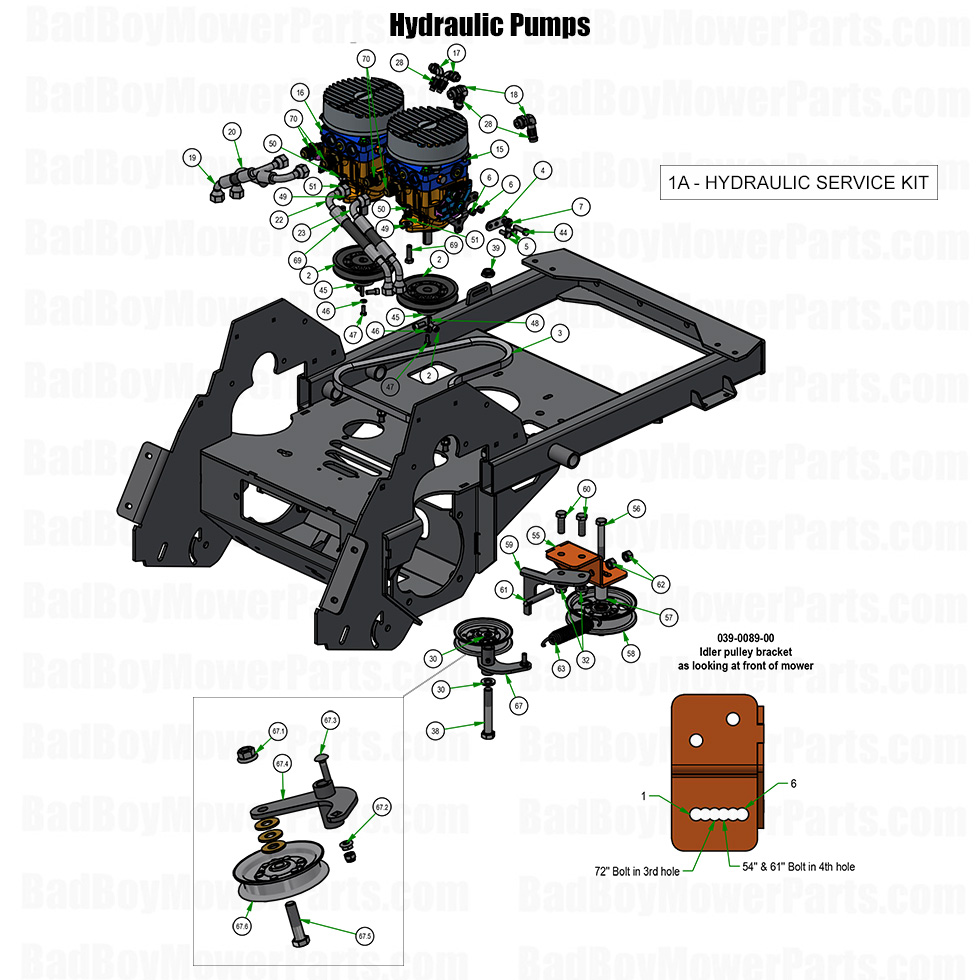 2026 Revolt X Hydraulic Pumps Part Diagram