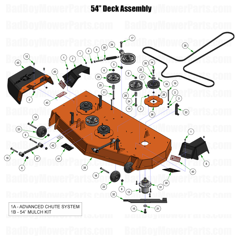2026 > Maverick > 54\" Deck Assembly