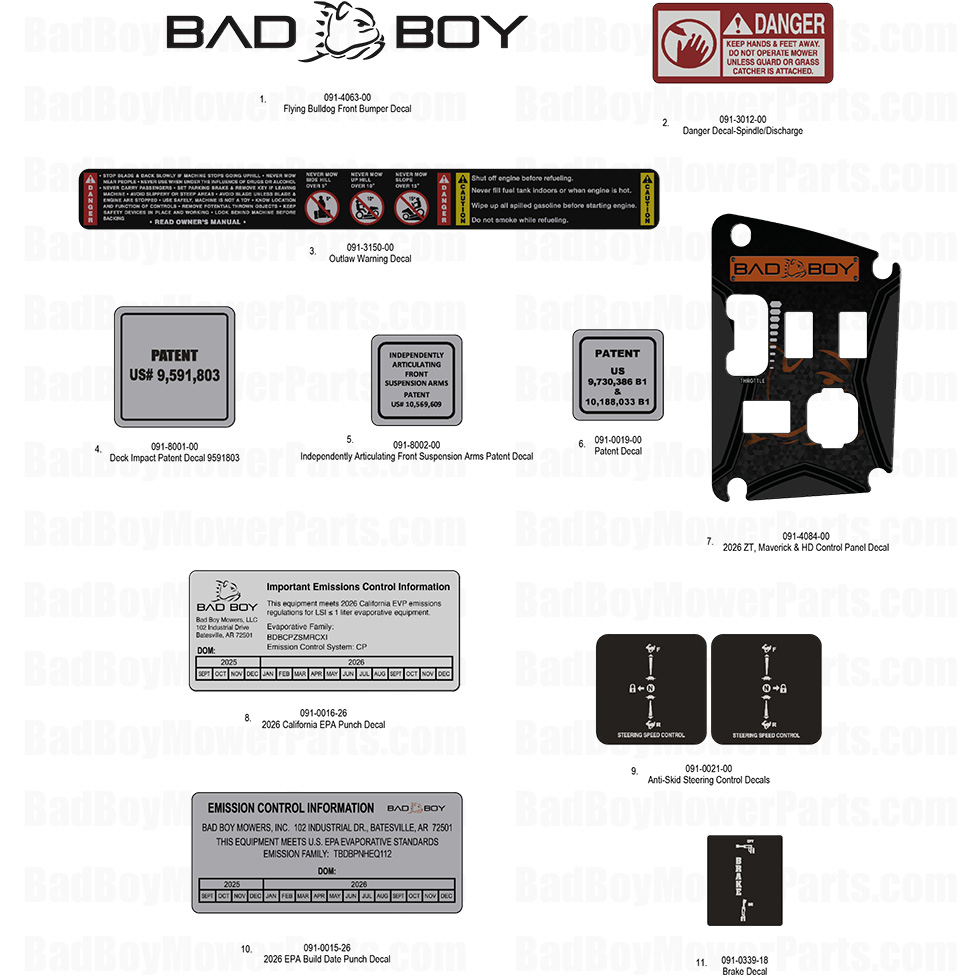 2026 > Maverick > Decals - 1