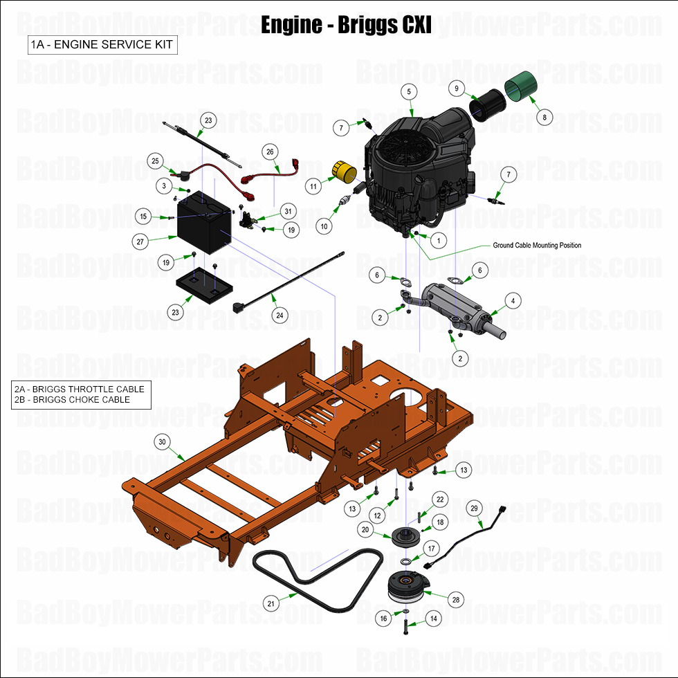 2026 > Maverick > Engine - Briggs CXI