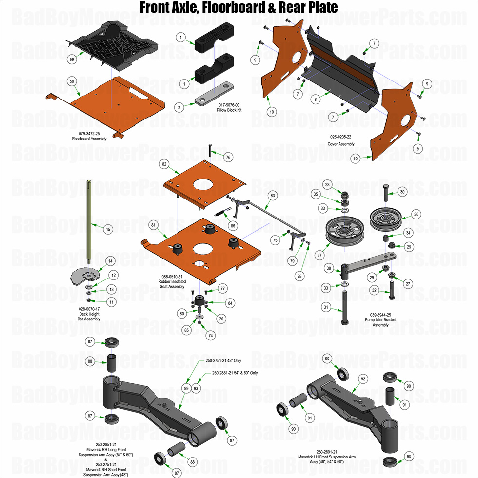 2026 > Maverick > Front Axle, Floorboard & Rear Plate