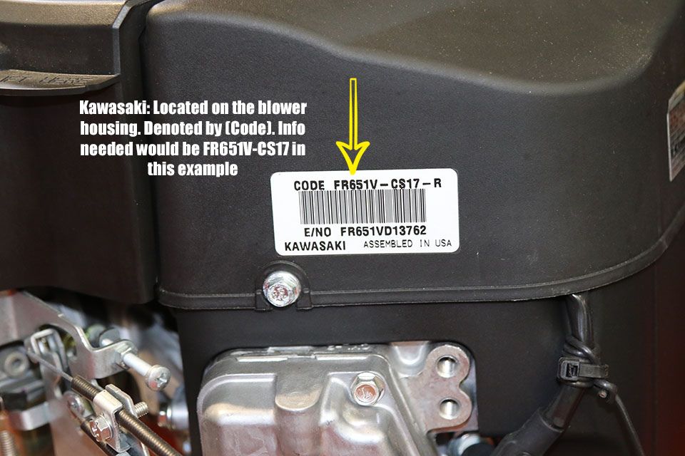Kawasaki Engine Info